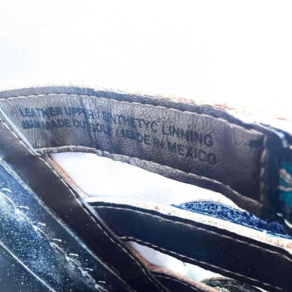 Corkys Elite Heidi Hand-painted Leather Mules Sandal Bump Toe Womens - Picture 10 of 12